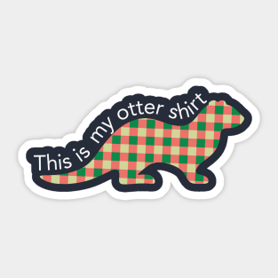 Otter Sticker